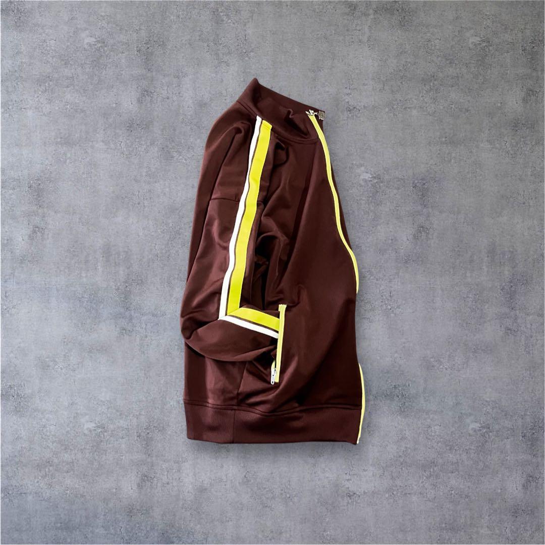 Onitsuka Tiger トラックジャケット L ブラウン × イエロー