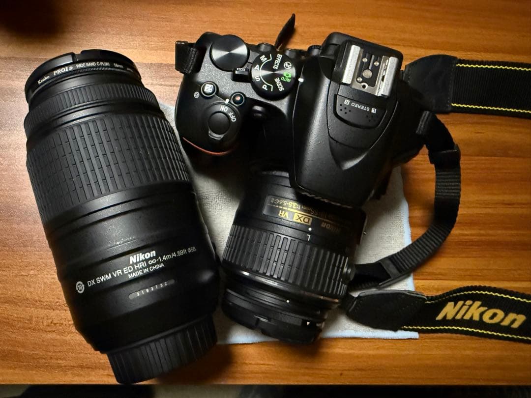 美品　Nikon D5500 ダブルズームキット　オマケ付き