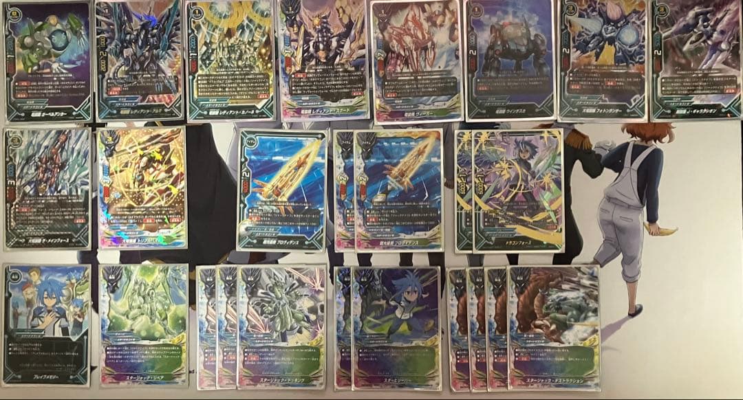 バディファイト　スタージャックデッキ+ちょっとパーツ