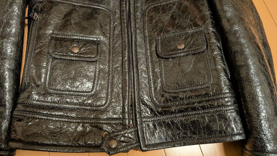 服*ズ様 ドルチェ&ガッパーナ シープスキンレザージャケット
