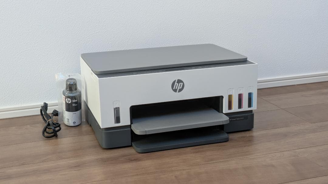HP Smart Tank 6005 プリンター／2024年購入／純正黒インク付