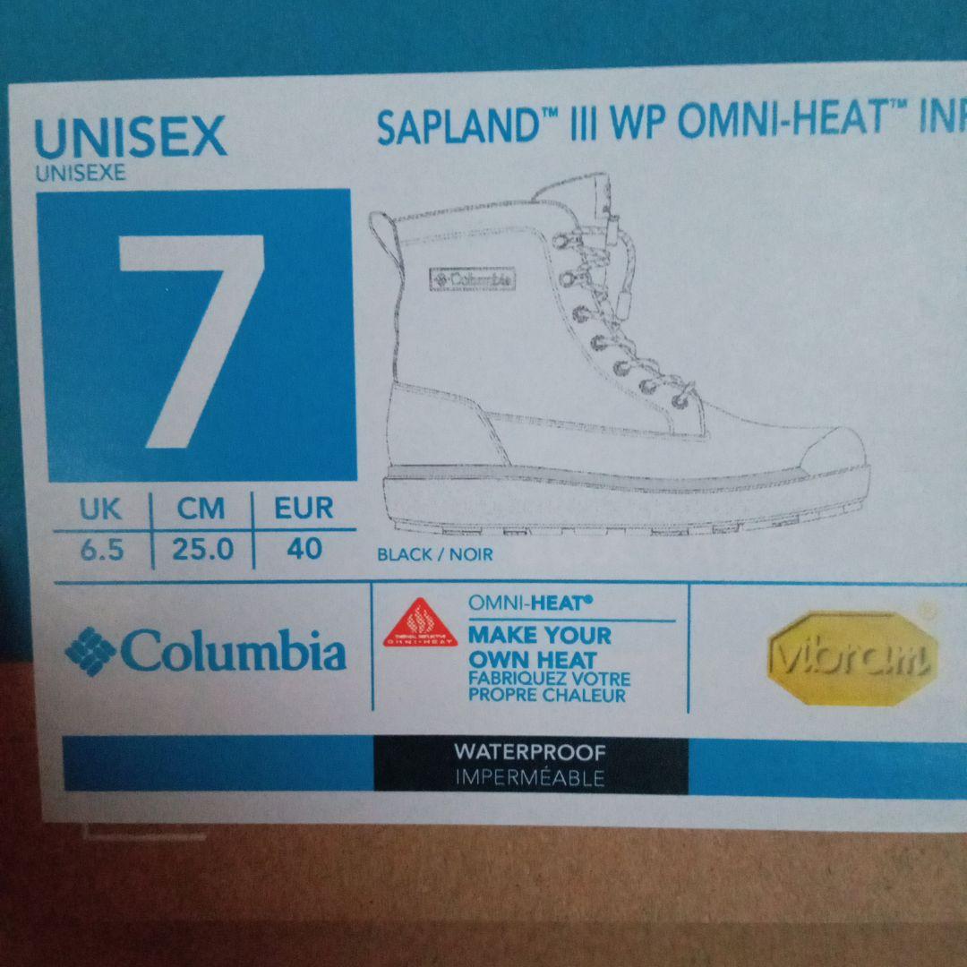 Columbia　サップランド　25 ◆ノースフェイス　ソレル　UGG