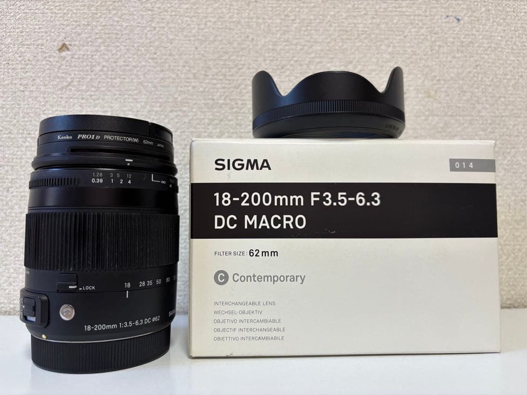 レンズ(ズーム) SIGMA 18-200mm F3.5-6.3 DC MACRO