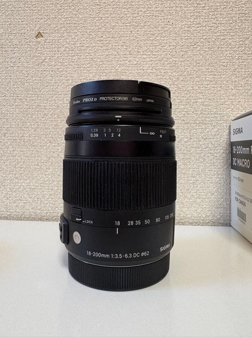 レンズ(ズーム) SIGMA 18-200mm F3.5-6.3 DC MACRO