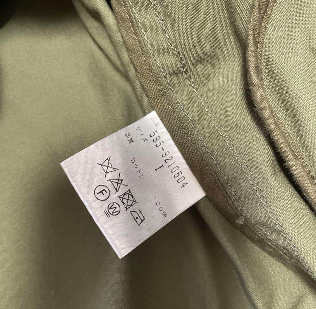 MHL ダウンライナー付　ミリタリーコート　サイズ1