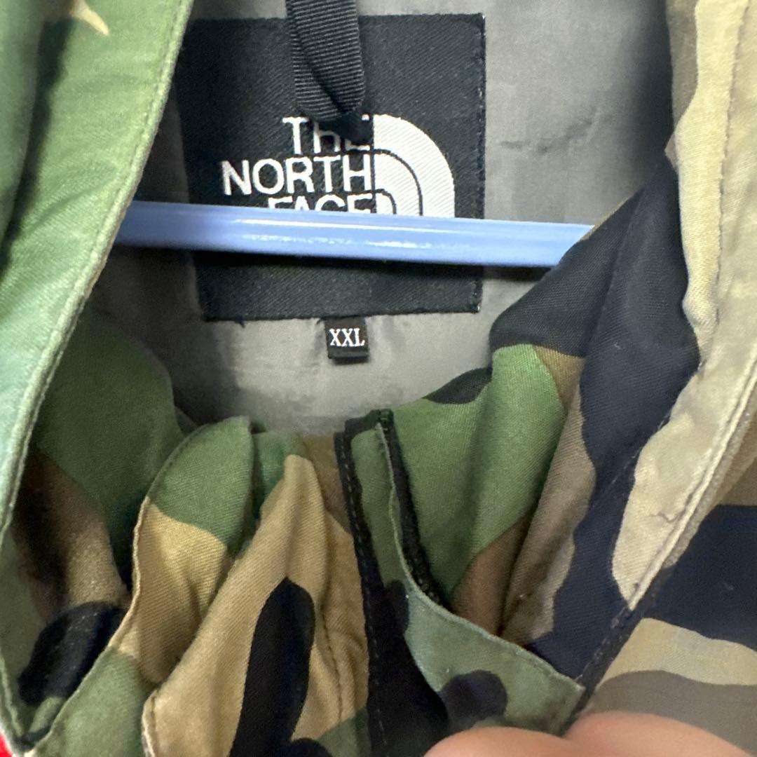 k*u様 NORTH FACE カモフラージュ マウンテンパーカー XXL カス