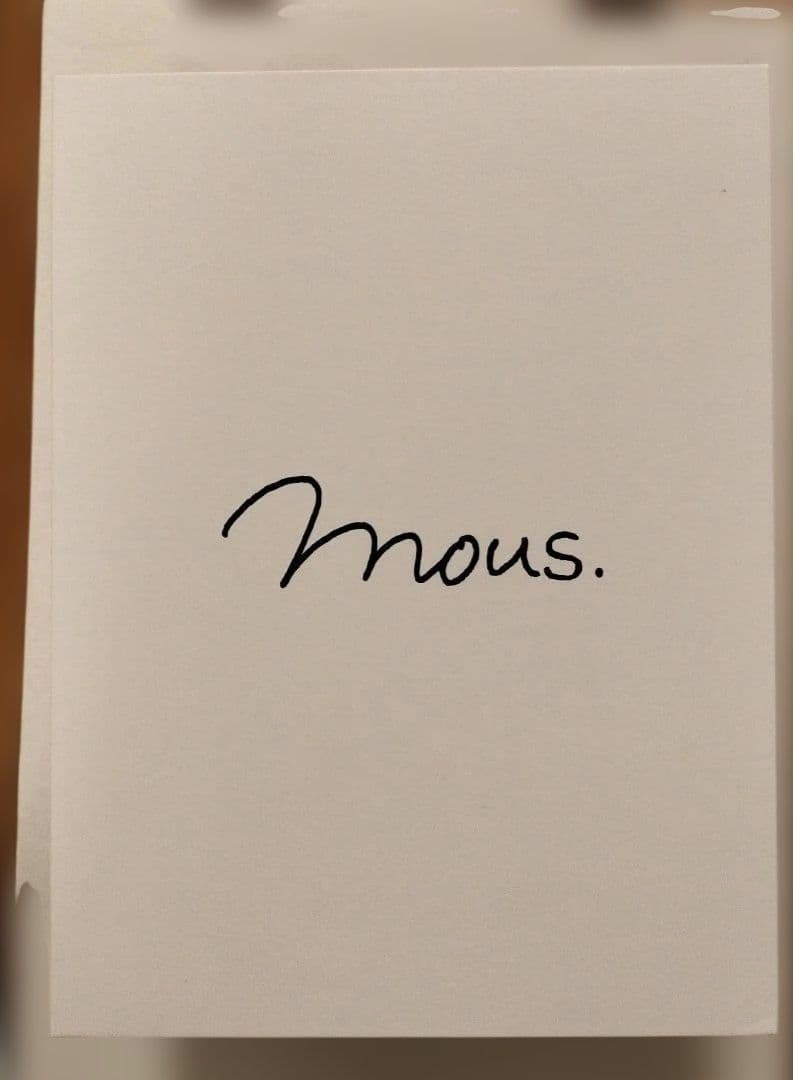 mous. オーラルミナス　電動歯ブラシ