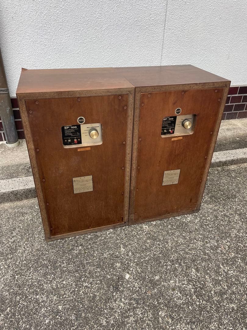Sansui SP-100 スピーカー 木製　ペア2台セット　M2037