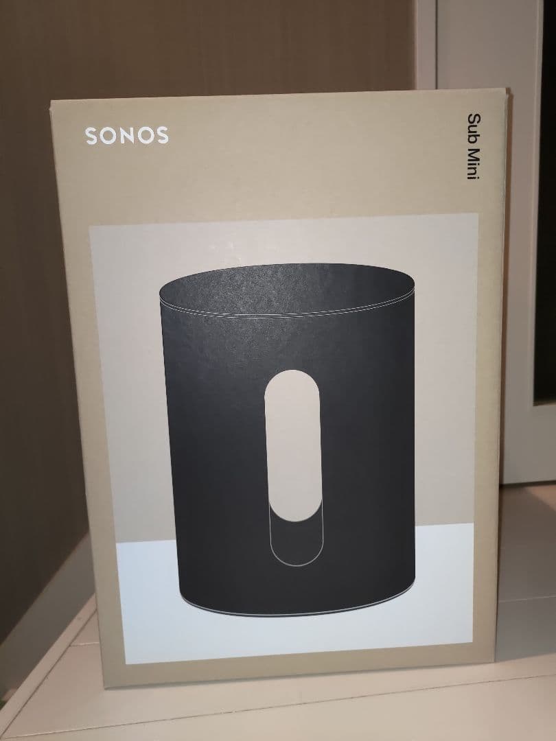 新品未開封品 SONOS Sub Mini ワイヤレスサブウーファー ブラック