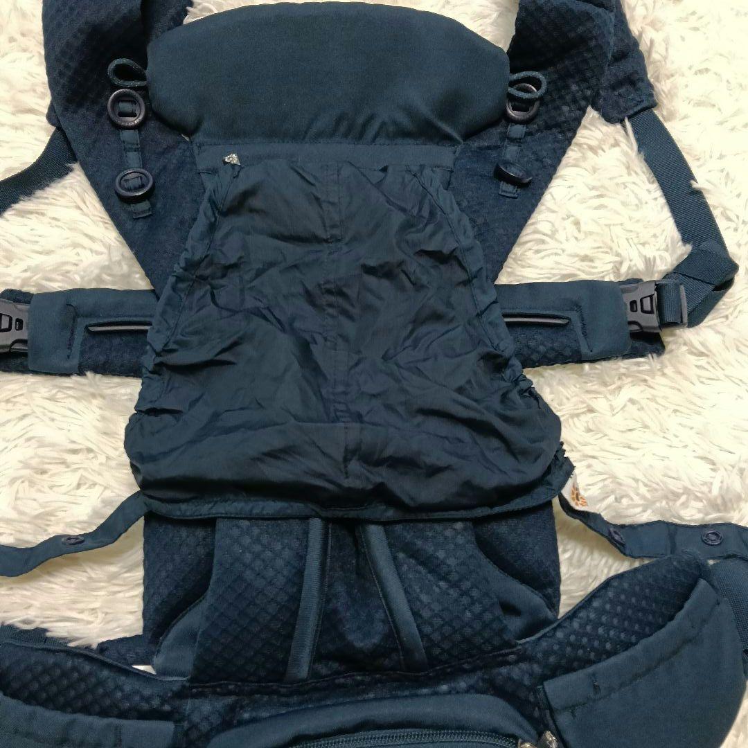 【美品】エルゴベビー オムニブリーズ ミッドナイトブルー
