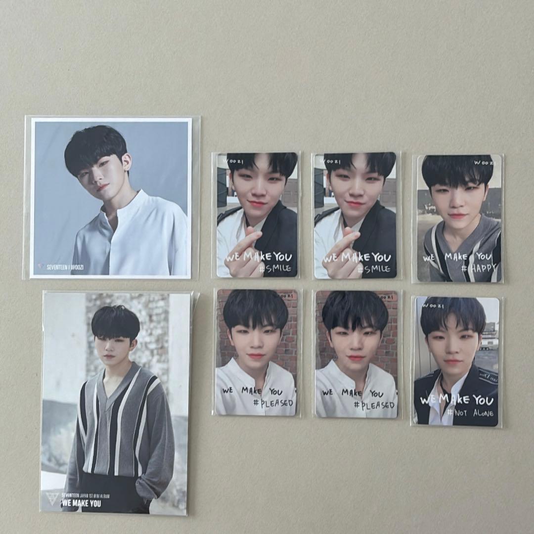 SEVENTEEN ウジ トレカ CDアルバム ヨントン チェキ ポラロイド