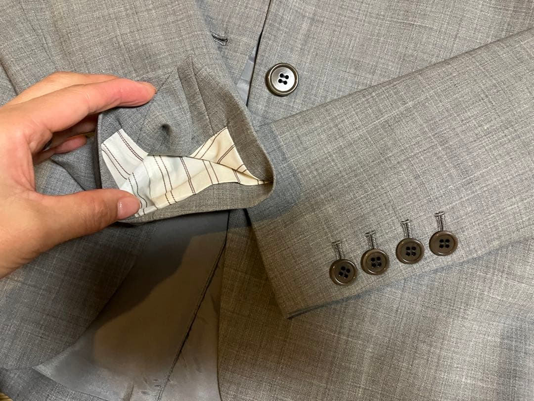 Theory セオリー　日本製。サイズ0（S- M）グレー　パンツスーツ　未使用