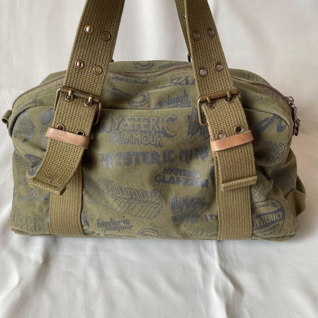 HYSTERIC MINI ミニ 3WAY ボストン ミリタリー 総柄