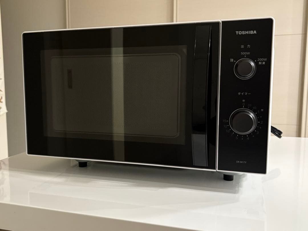 東芝 電子レンジ ER-M17Y 美品 動作確認済み