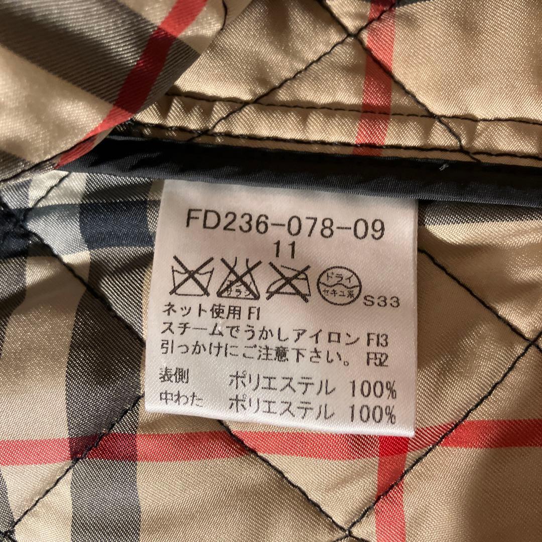 【BURBERRY LONDON 】11号キルティングジャケット付きモッズコート