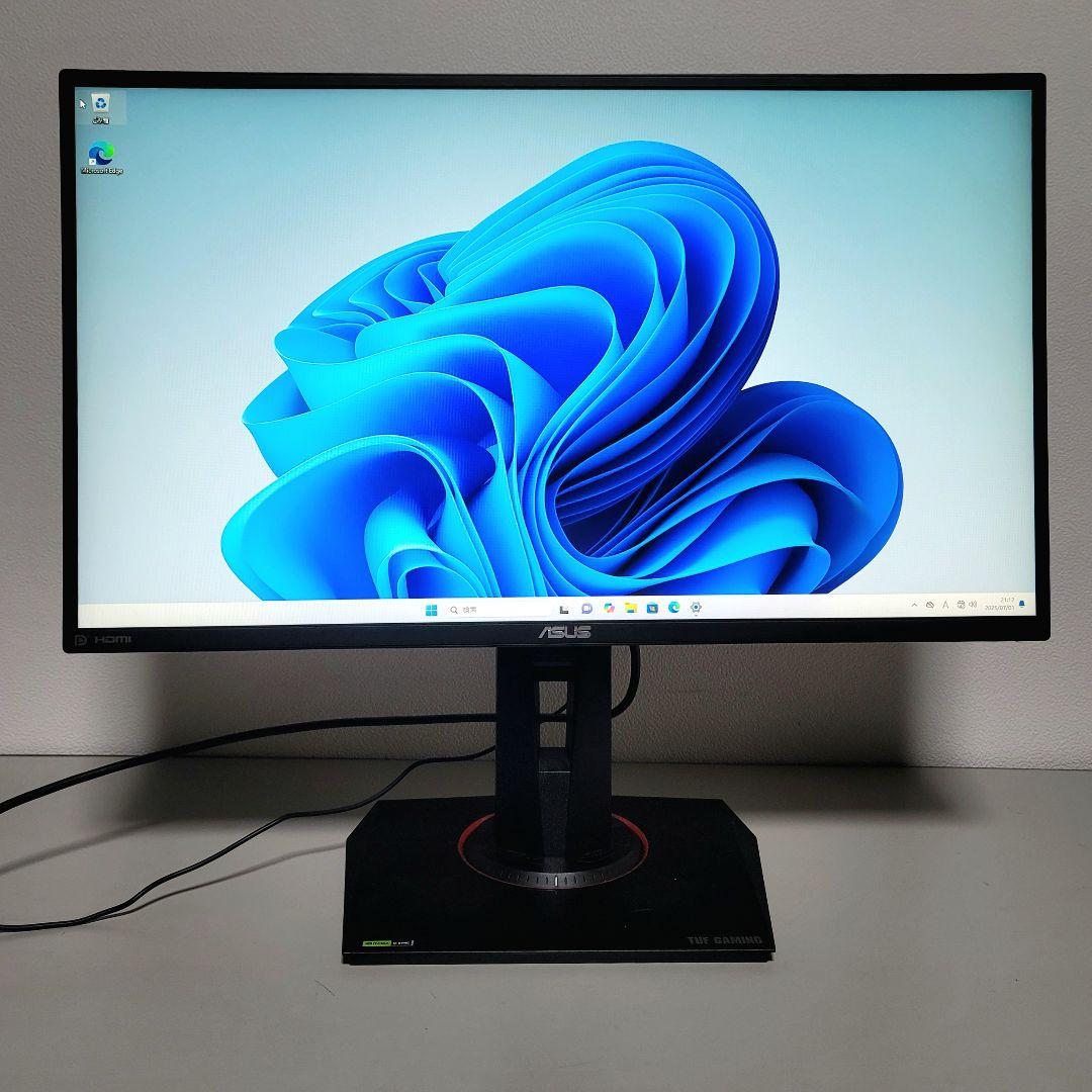 2024年製　美品　ASUS VG258QM 280hz ゲーミングモニター
