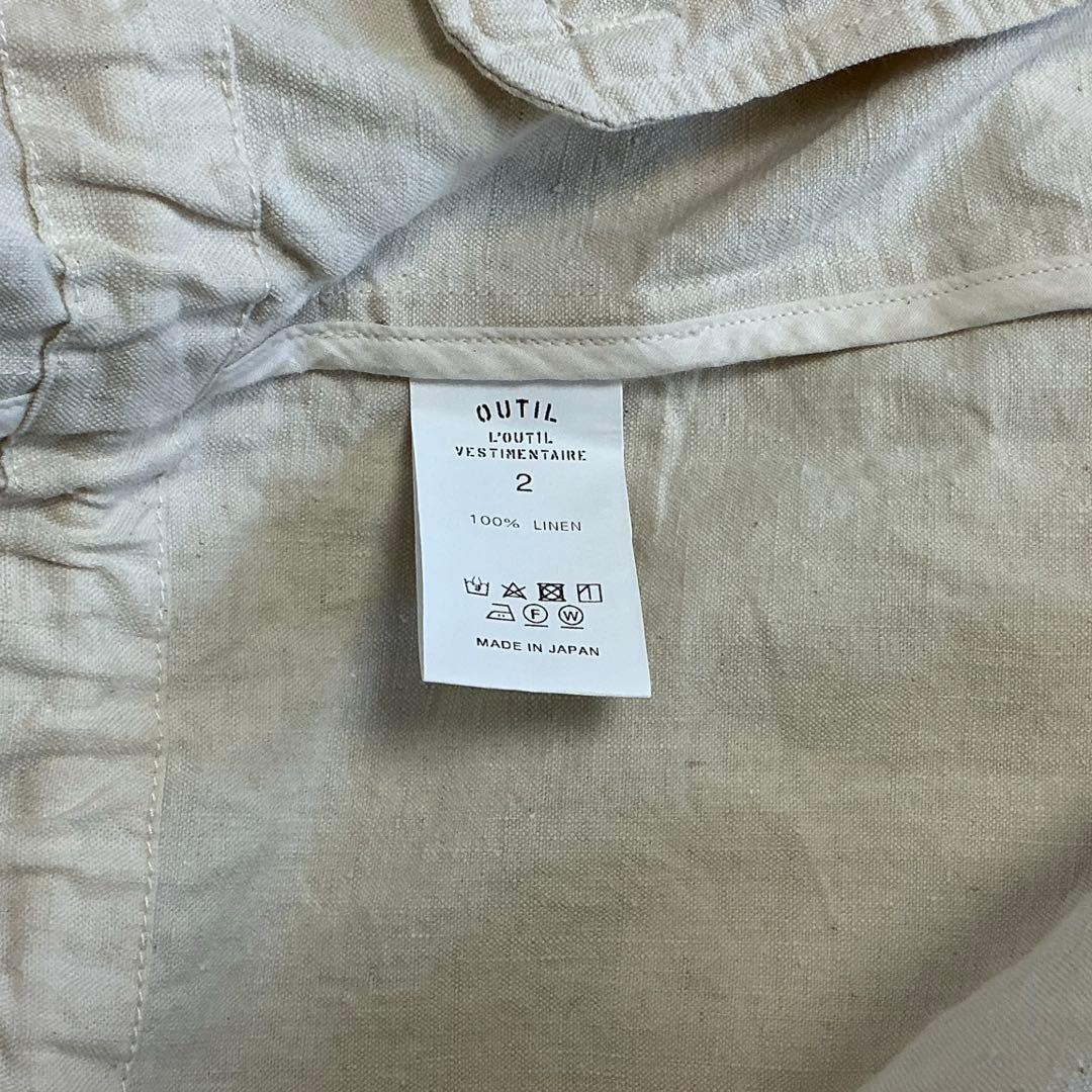 美品 ウティ 23SS モッズコート ヴィンテージリネン サイズ2