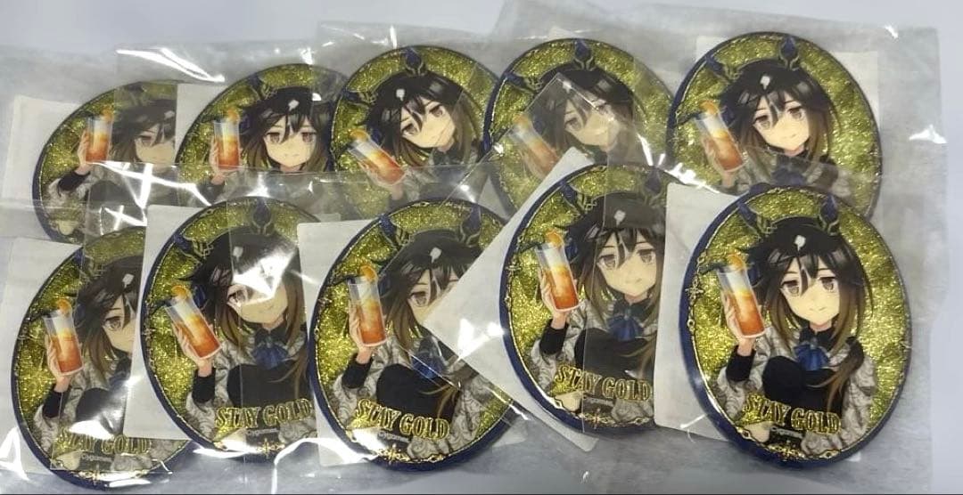 ウマ娘　ステイゴールド　缶バッジ　10個セット