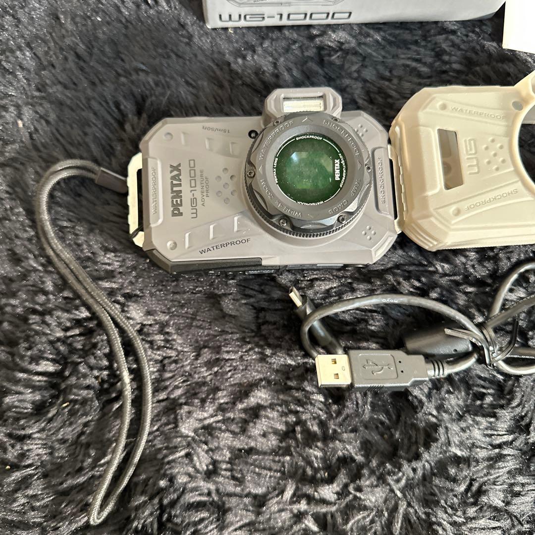 RICOH PENTAX WG-1000 防水 デジタルカメラ オリーブ