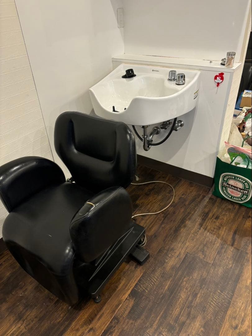 TAKARA BELMONT シャンプー台 ホワイト