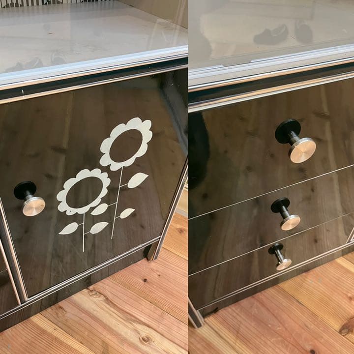 衣音⭐︎飾り棚 食器棚 昭和レトロ レトロポップ インテリア 当時物