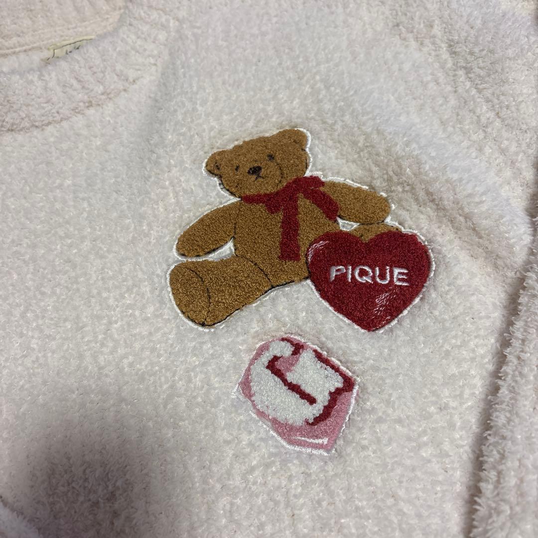 ジェラートピケ　ヘビモコベア　さがらプルオーバー　フリー