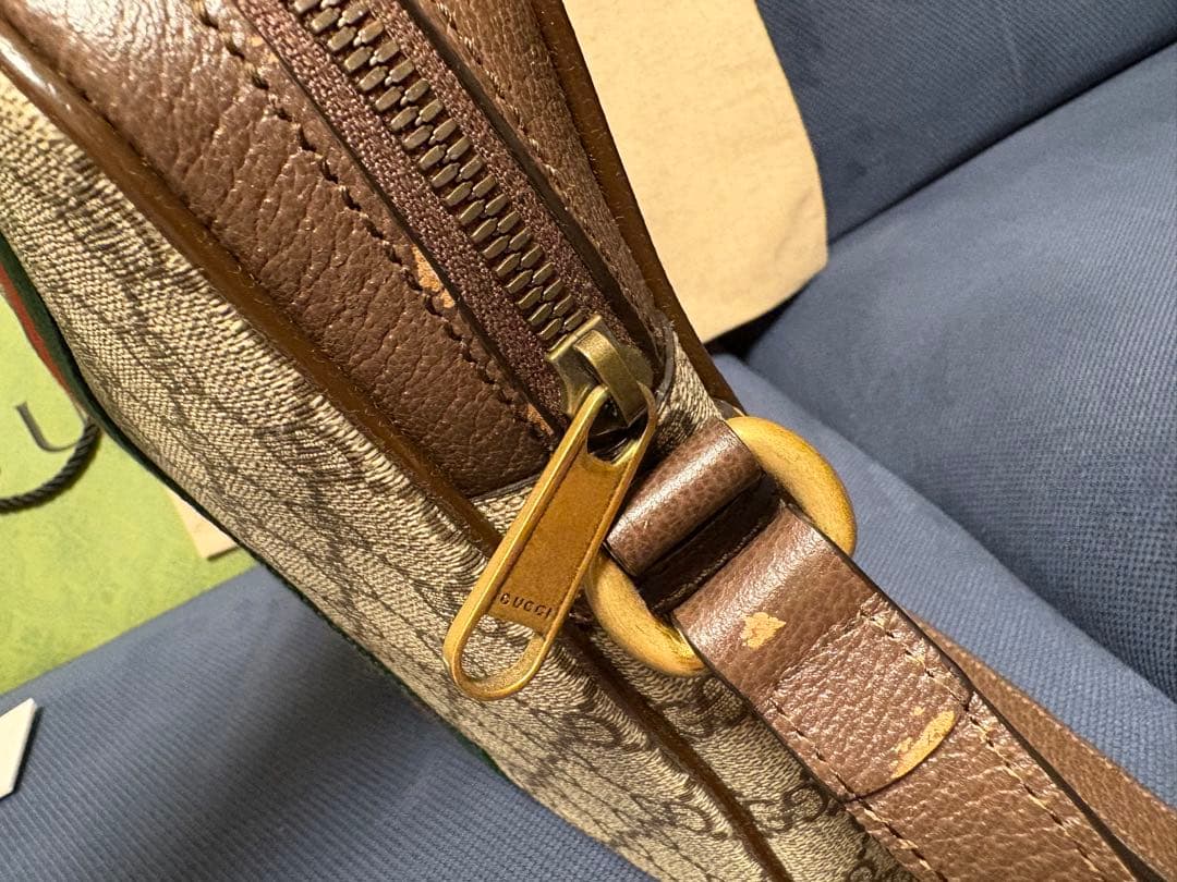 の*み様 GUCCI バッグ　ショルダーバッグ　シェリーライン