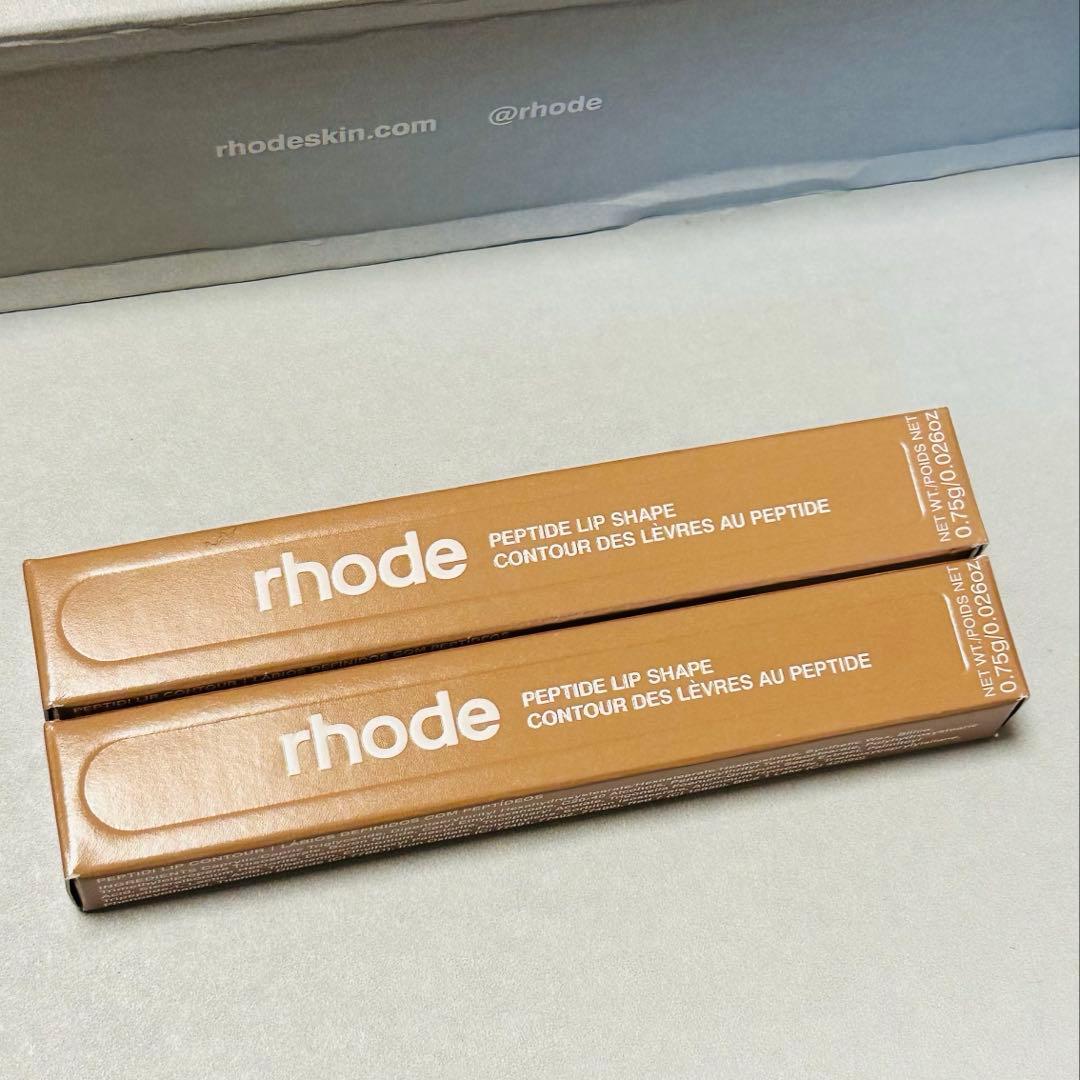 RHODE LEAN, TWISTリップ シェイプ 2点セット