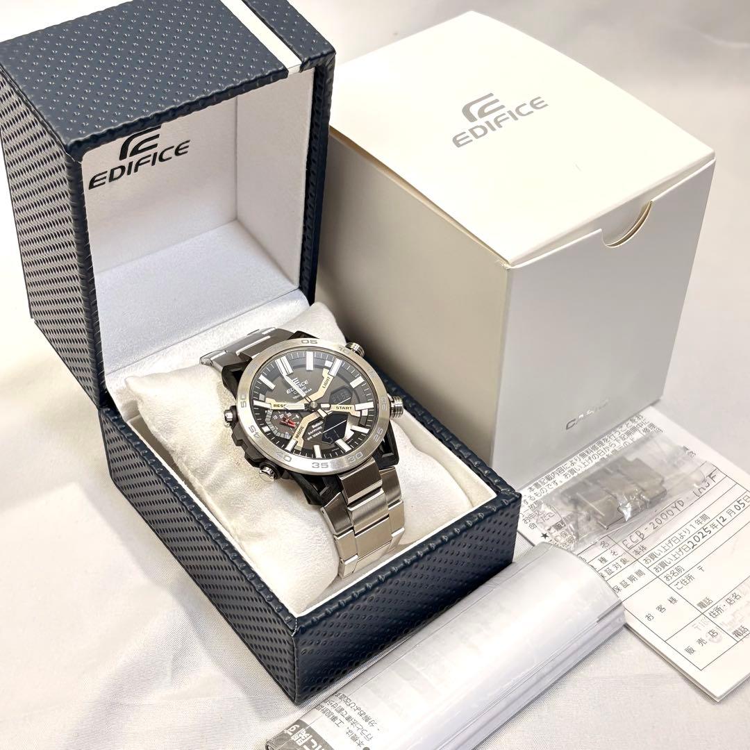 カシオ EDIFICE エディフィス ECB-2000YD-1AJF 腕時計