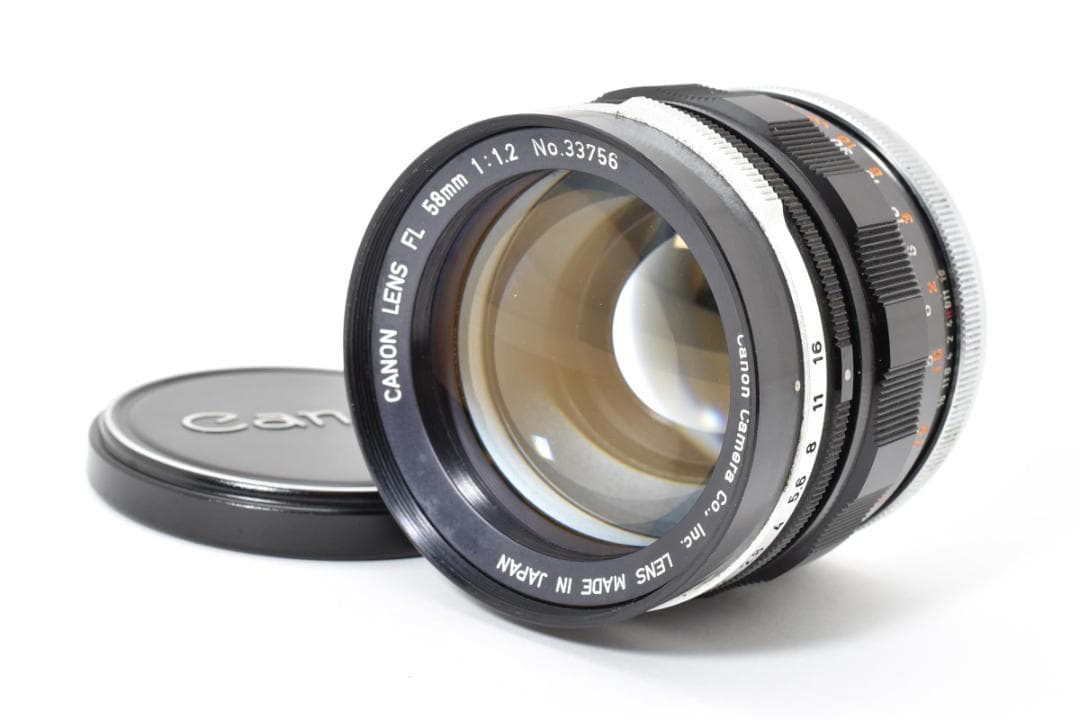 キャノン FL 58mm f/1.2 Manual Focus 3504