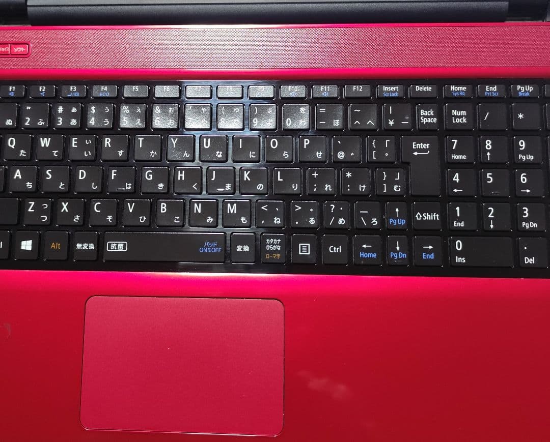 NEC ノートPC レッド Windows 11値下げ致しました