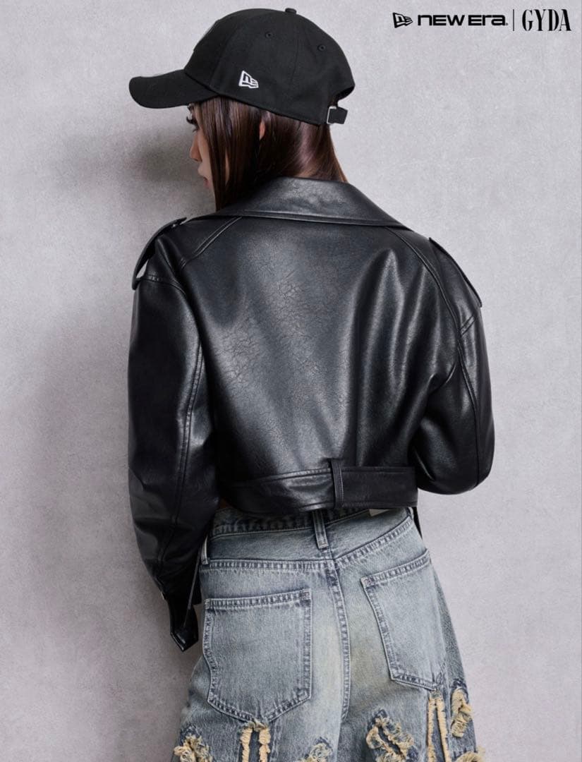 GYDA GYDA×NEWERA GD bijou CAP カラー　ブラック