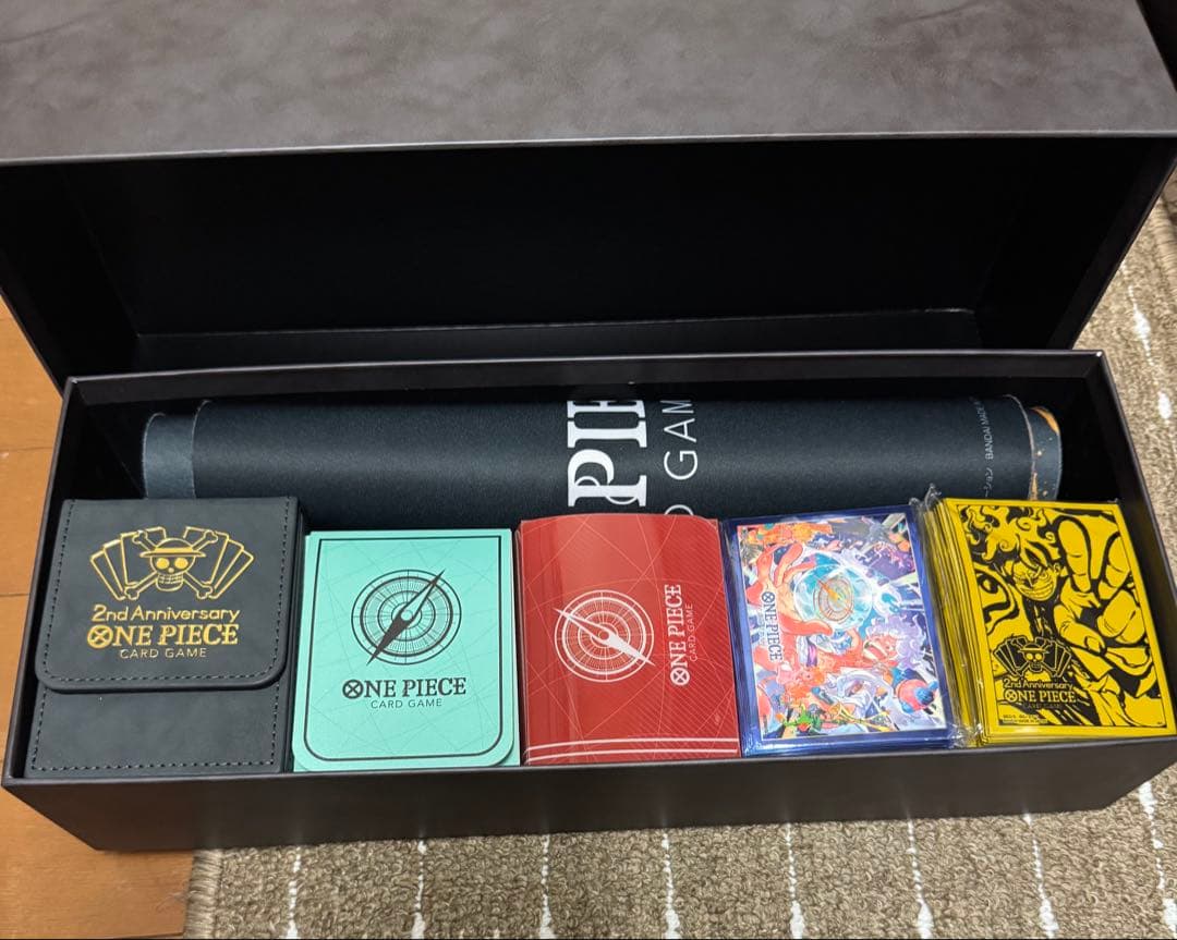 ワンピース　カード　サプライ　デッキケース　スリーブ　プレイマット　セット