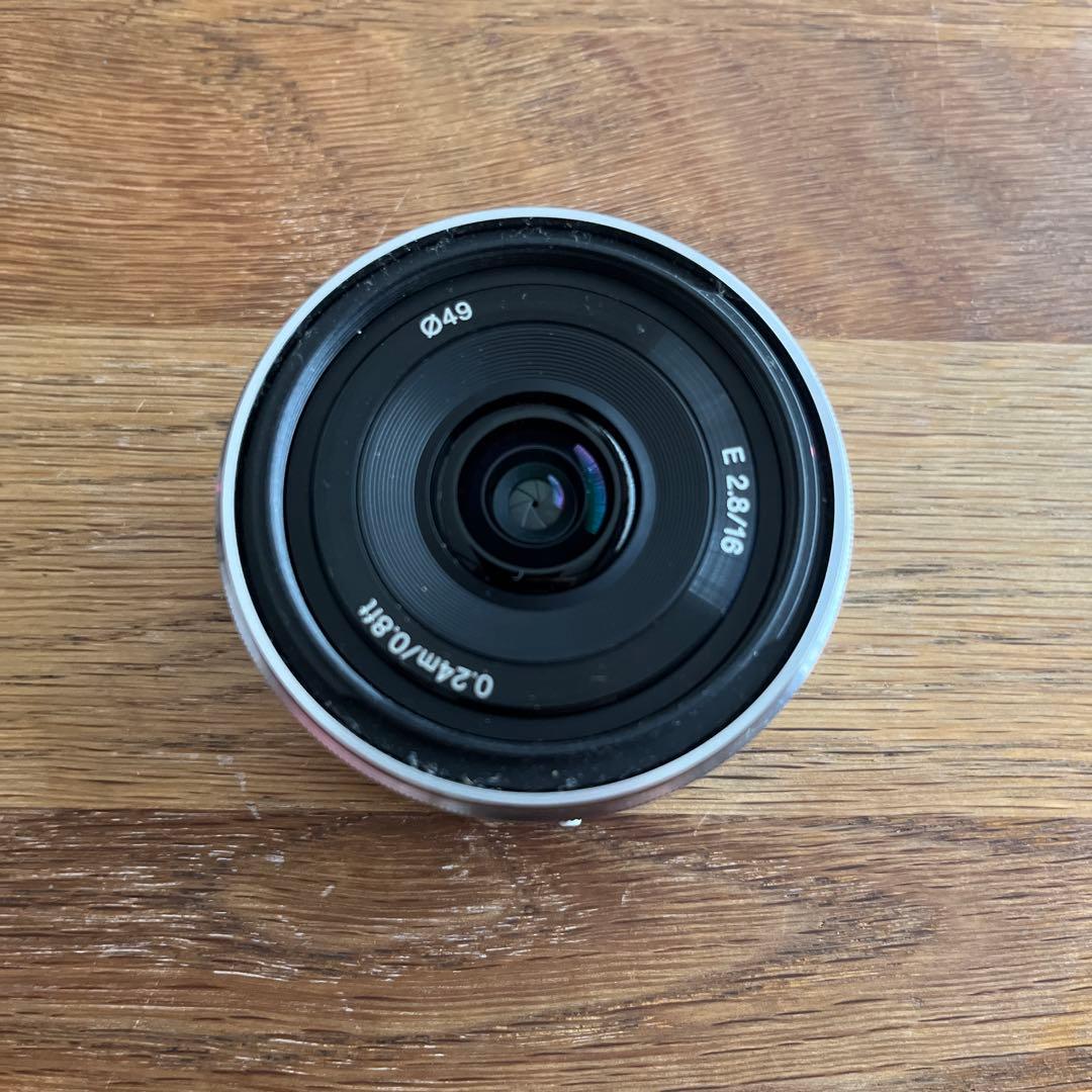 SONY 単焦点 E 16mm F2.8 SEL16 レンズ　SEL16F28