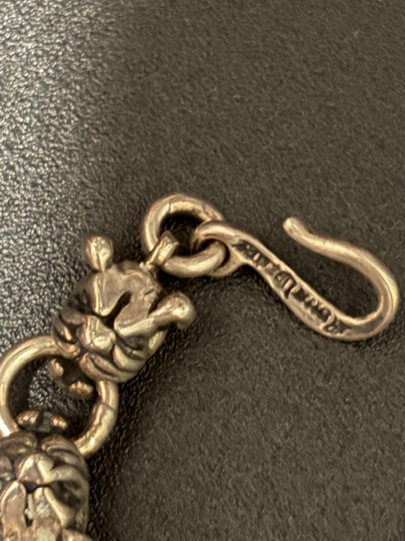 チ*け様 ロイヤルオーダー ミニピットブル ブレスレット SV925 シルバー