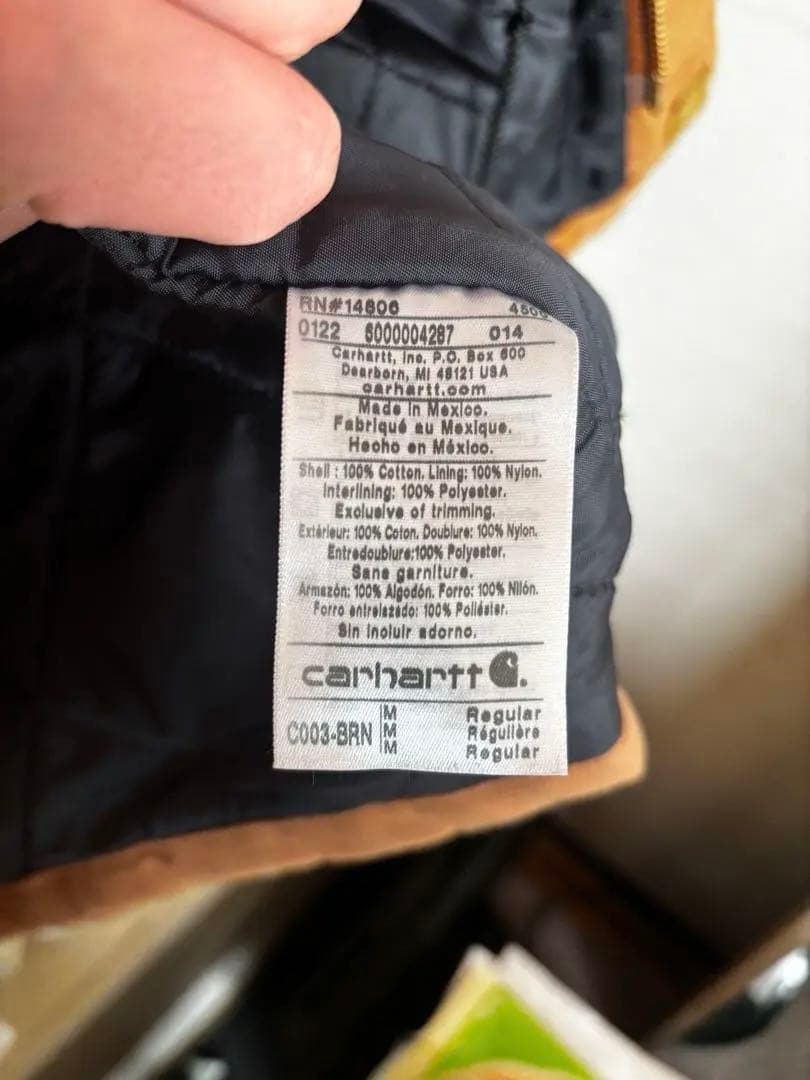 Carhartt トラディショナルコート　ブラウンジャケット M ルーズフィット