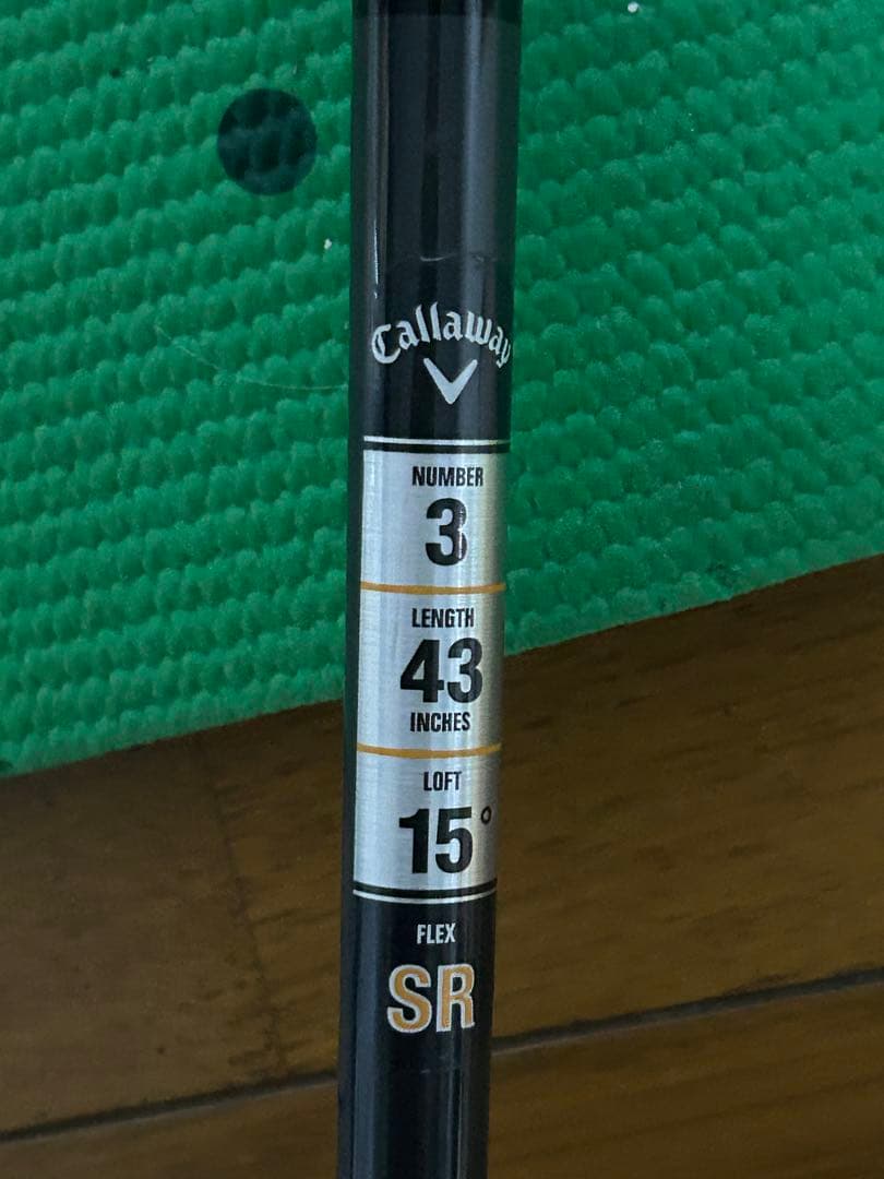Callaway PARADYM AI SMOKE 3W FW レフティ　左