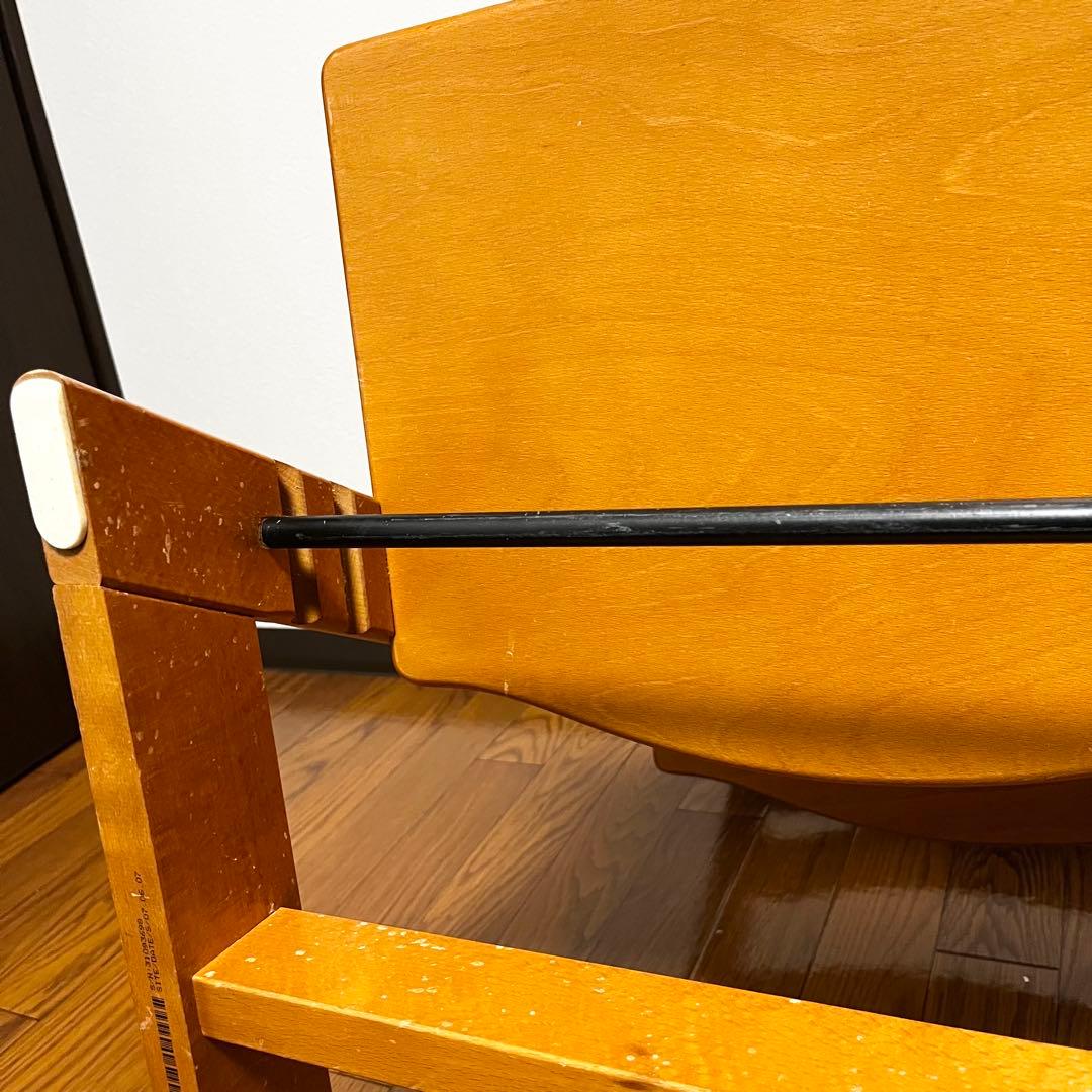 希少STOKKE ストッケ トリップトラップ シリアル3 ナチュラルハイチェア