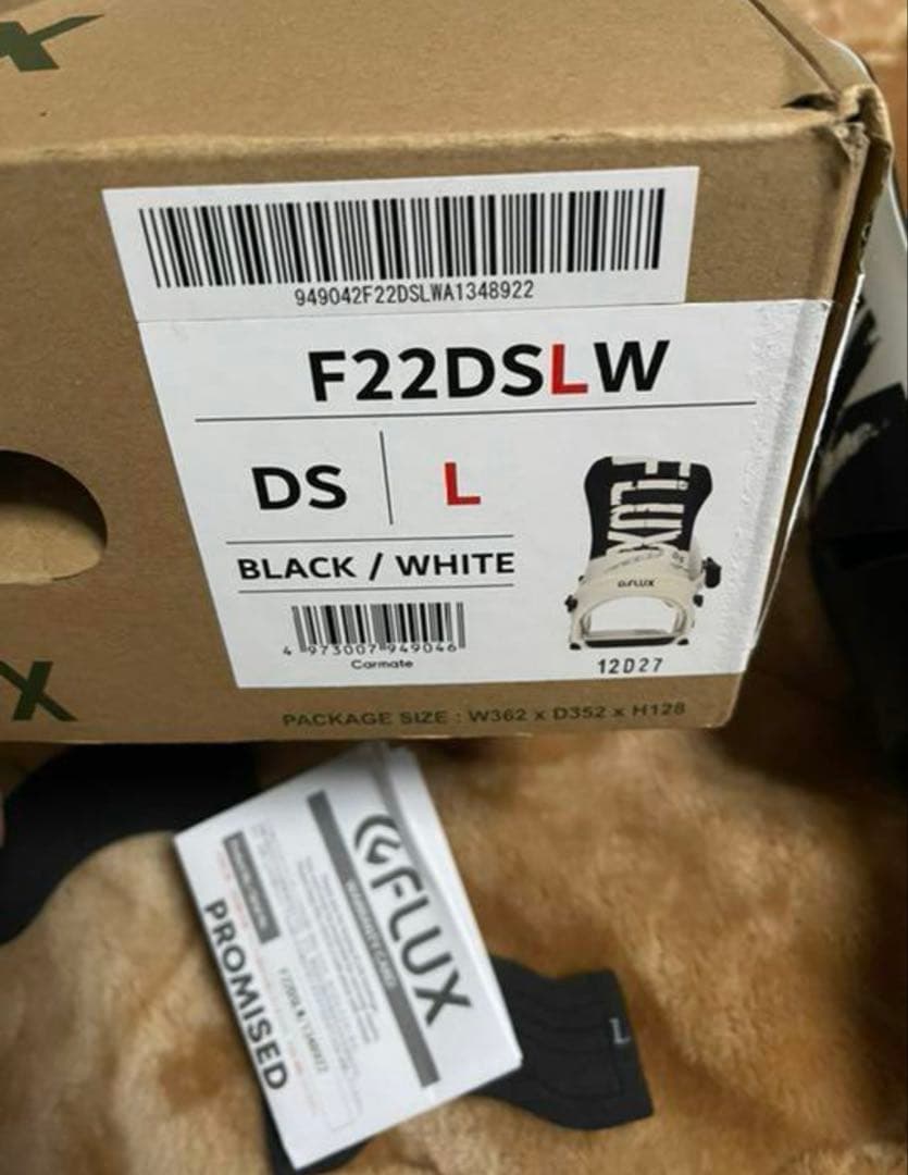 【美品】FLUXバインディング DS Lサイズ