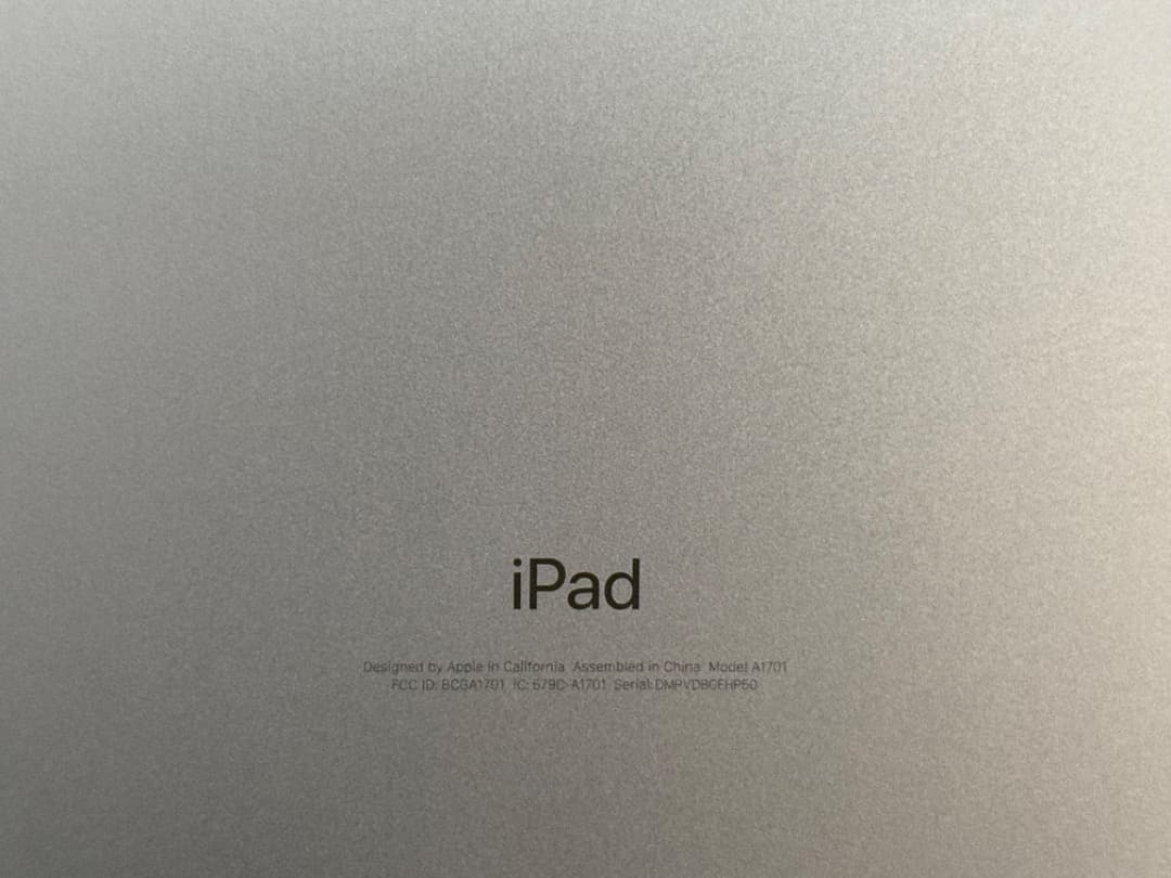 iPad Pro 10.5インチ 256GB [スペースグレイ]