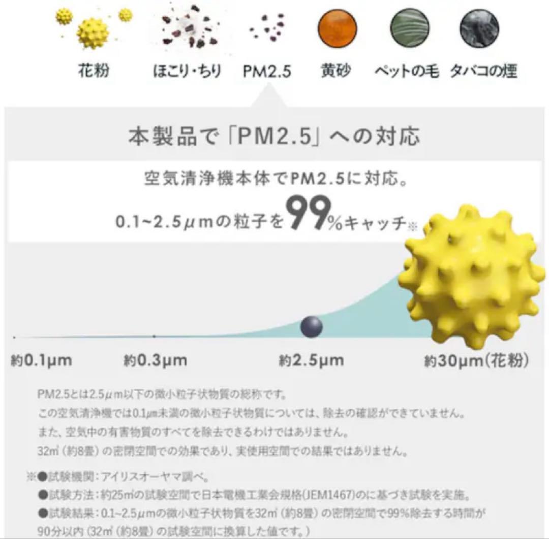 【美品】アイリスオーヤマ　加湿空気清浄機 AAP-SH20A-W