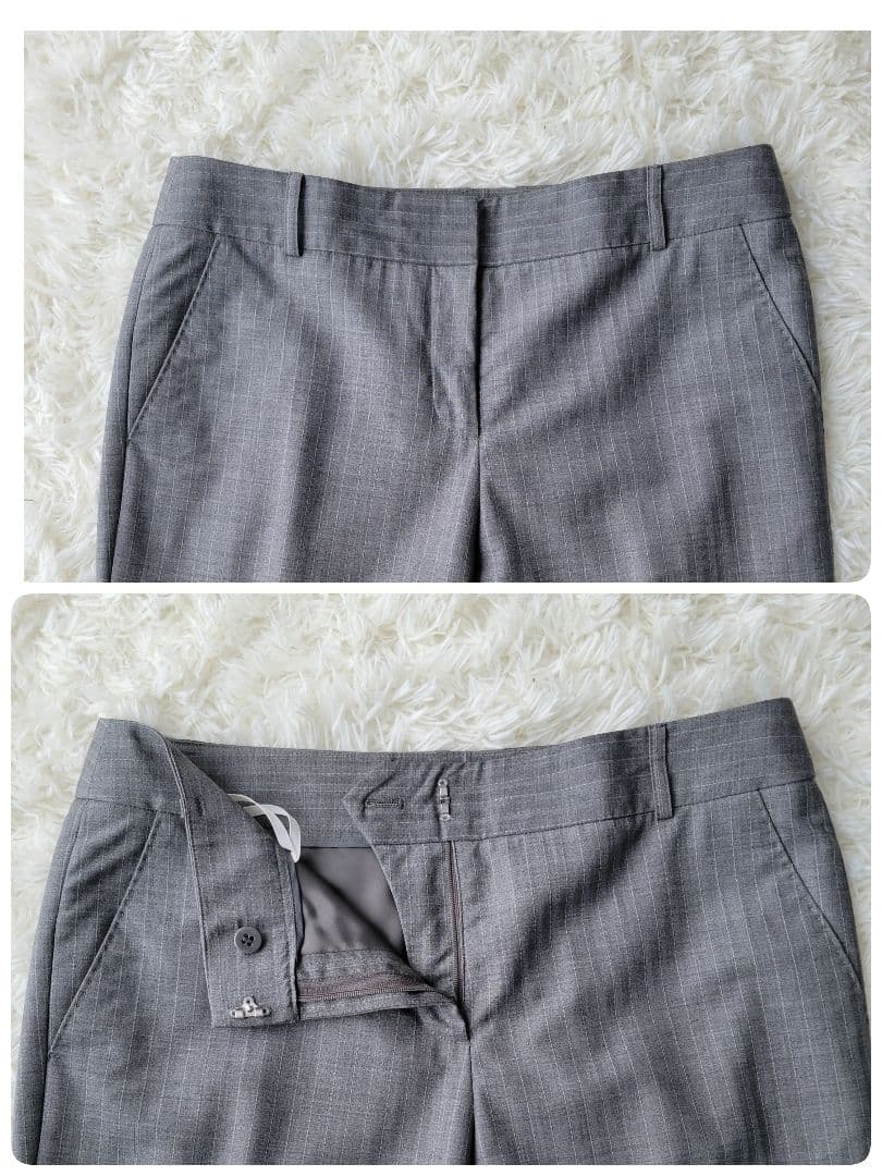 大きいサイズ☆iCB Complete パンツスーツ セレモニー グレー 13号