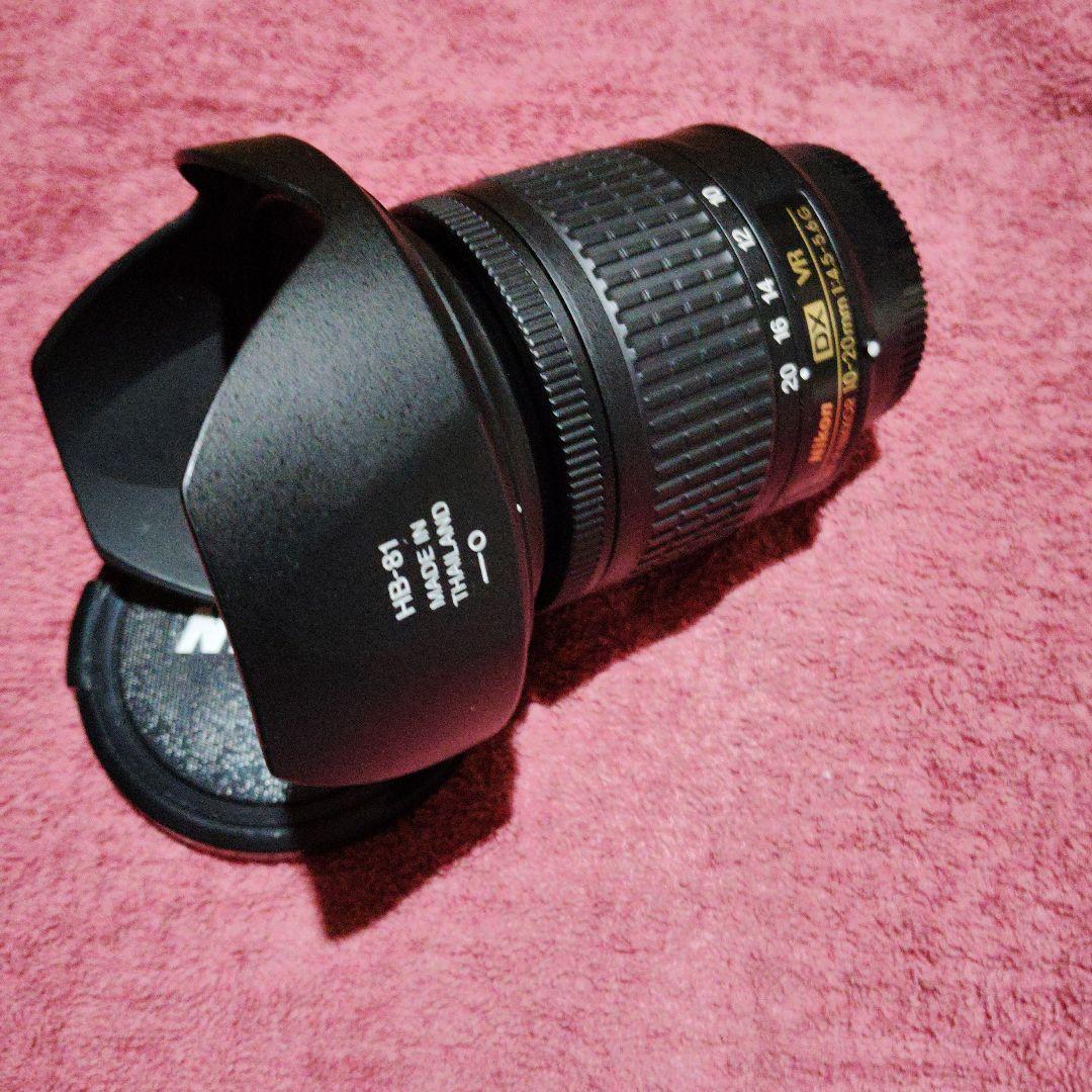 Nikon DX VR 10-20mm f/4.5-5.6G ズームレンズ