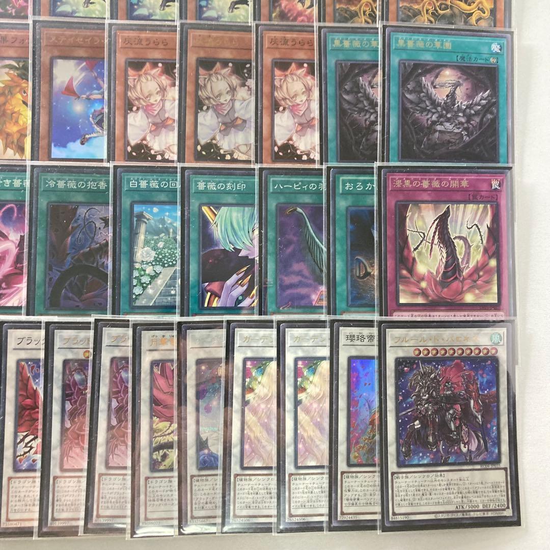 本格構築【ローズドラゴン】デッキ＆二重スリーブ