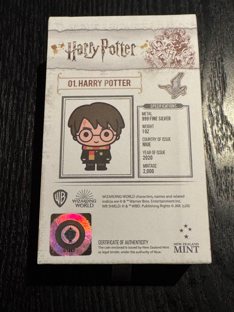 【世界限定/純銀】ニュージーランド造幣局 チビ 1オンス銀貨