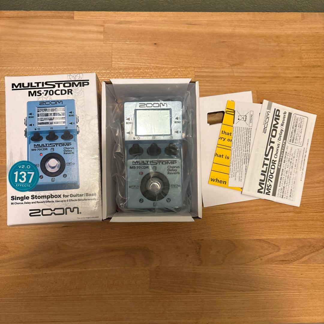 ZOOM MultiStomp MS-70CDR マルチエフェクター