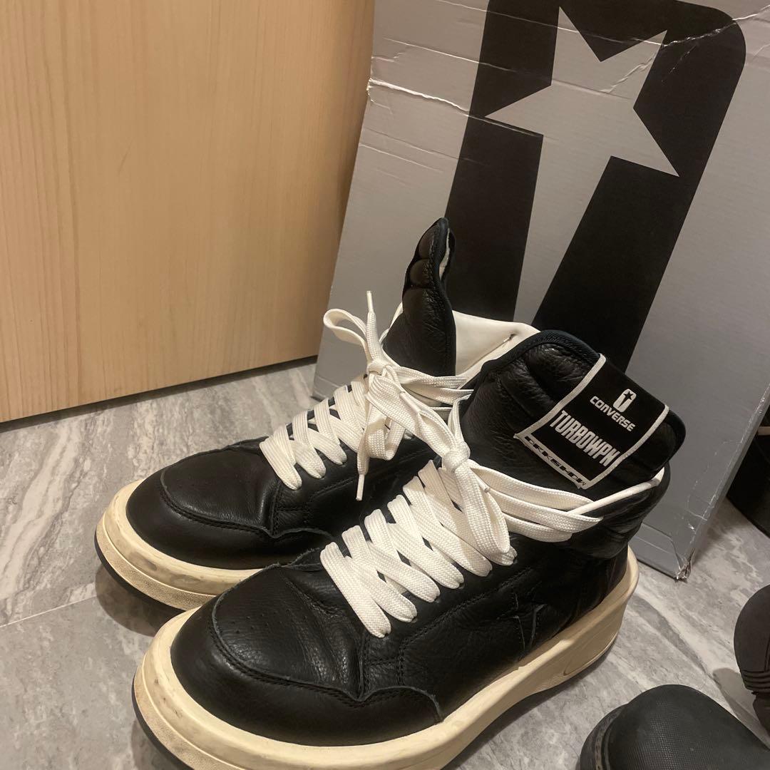 コンバース TURBOWAVE ブラック ホワイト