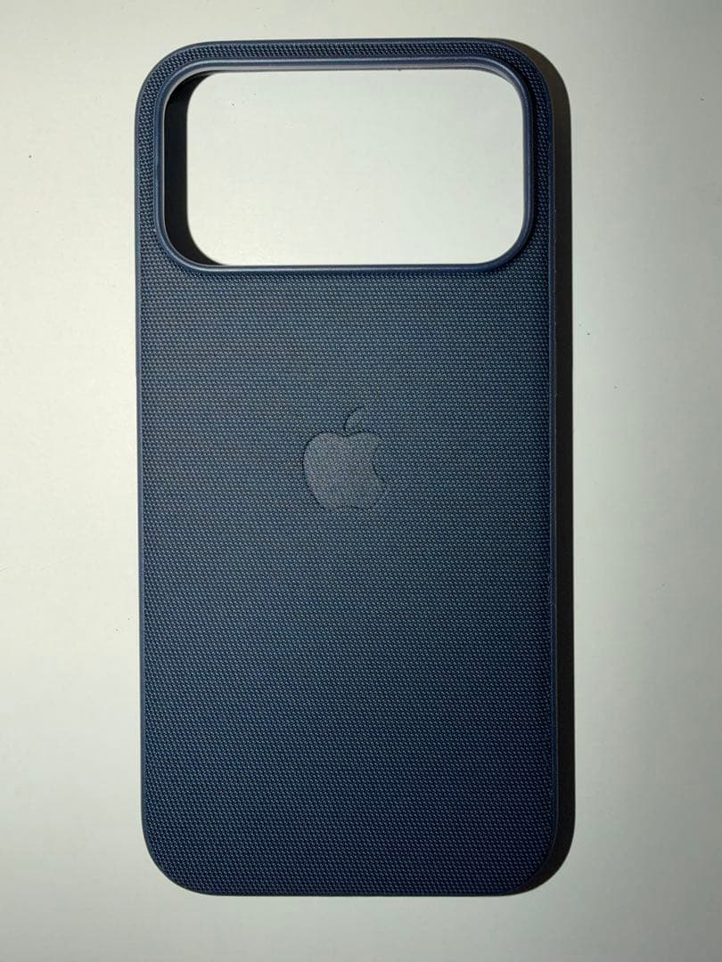 【未使用に近い】iPhone 17 Pro Maxテックウーブンケース -ブルー