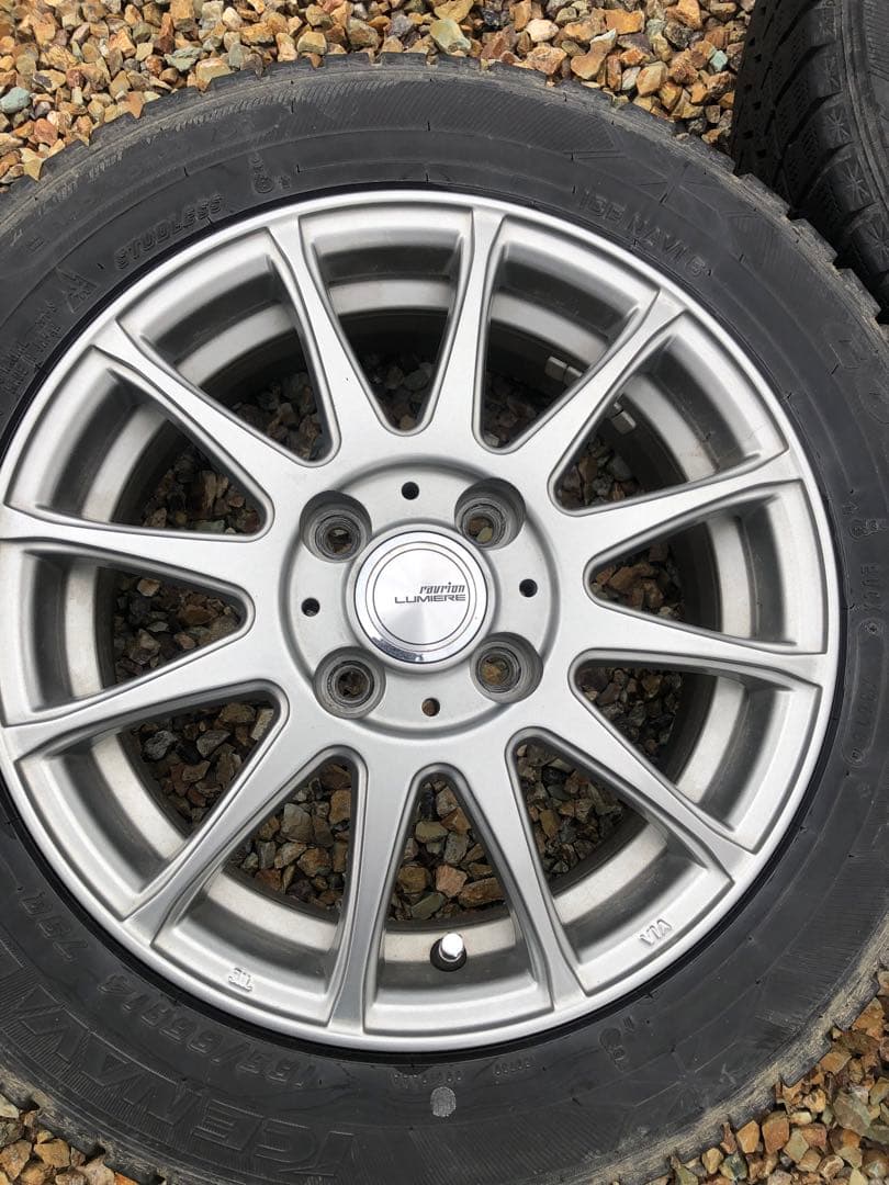 165/65R14 スタッドレスタイヤ ホイールセット【グッドイヤー】