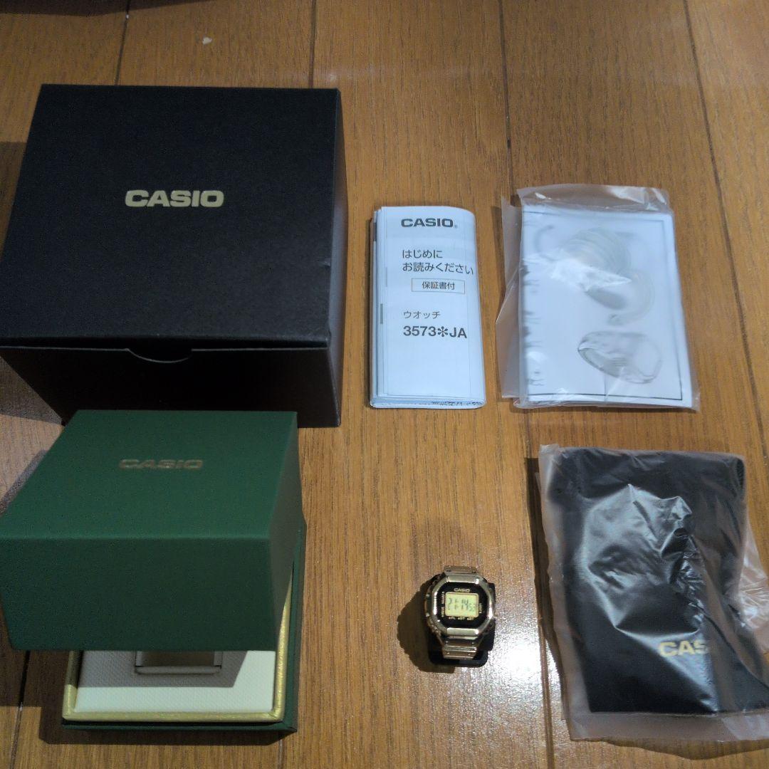 新品未使用　CASIOリングウォッチ CRW-001G-9JR